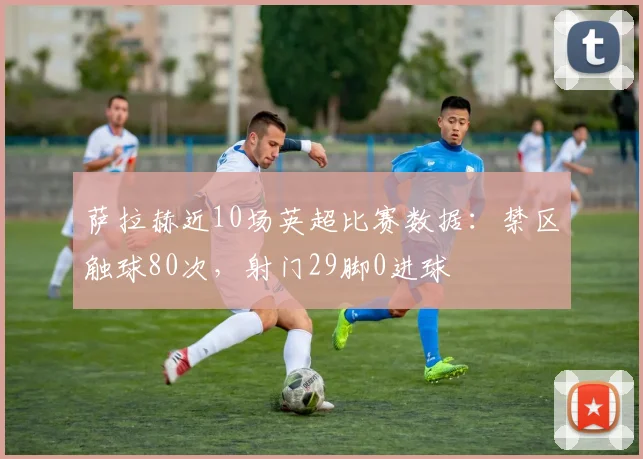 萨拉赫近10场英超比赛数据：禁区触球80次，射门29脚0进球
